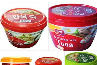 Thận trọng với cháo ăn liền Hàn Quốc chứa vi khuẩn độc